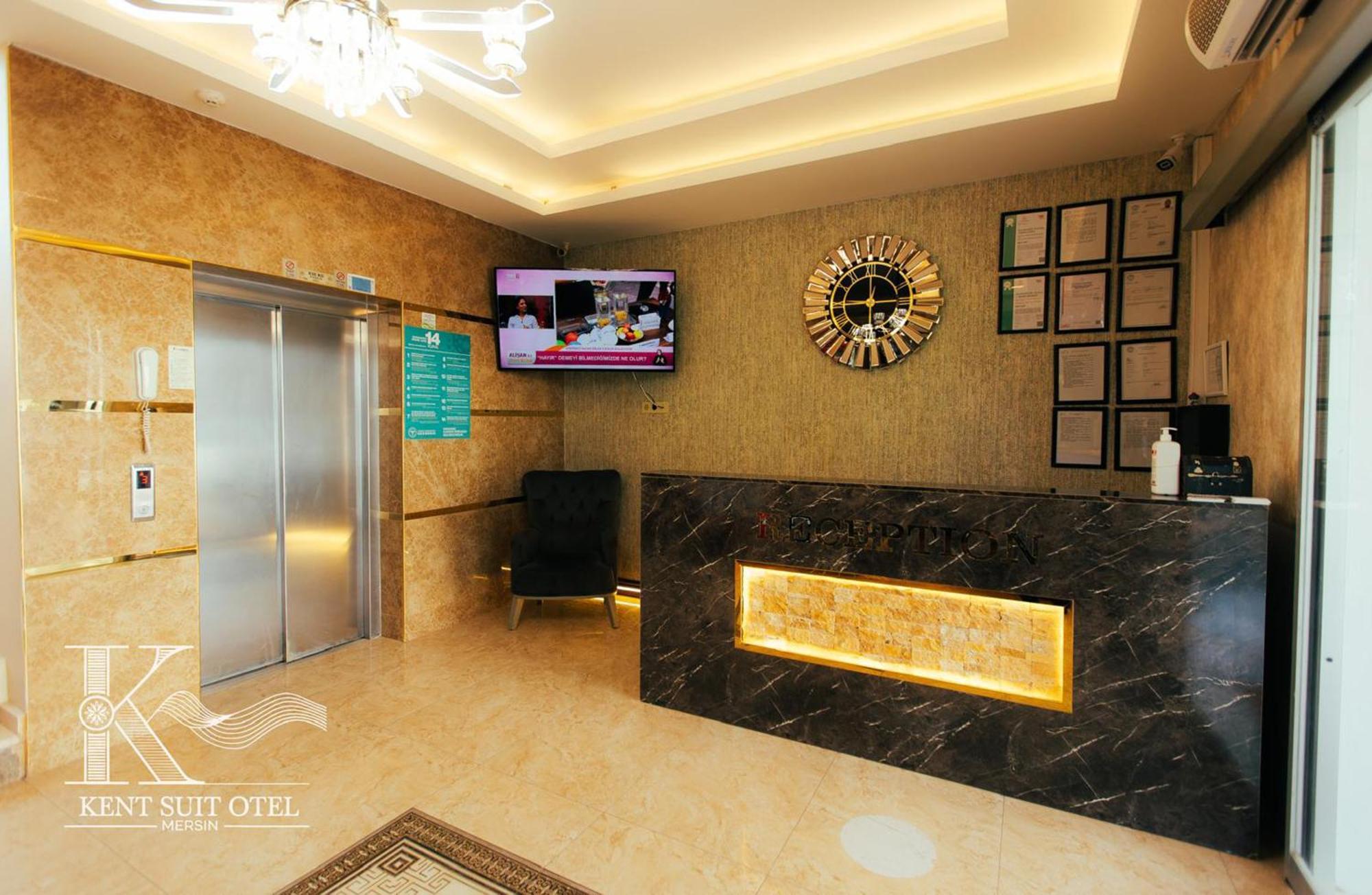 Mersin Kent Suit Hotel Mezitli Exterior foto